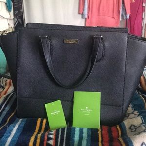 NWT Kate Spade laurel way hadlee in black